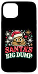 Coque pour iPhone 15 Plus Santa's Big Dump - Funny Xmas Pajamas Christmas Poop