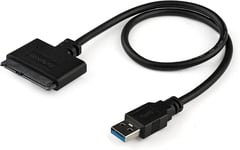 StarTech.com SATA to USB Cable - USB 3.0 to 2.5” SATA III Hard Drive Adapter 