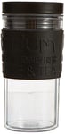 Bodum Travel Mug, Silicone Plastic, Black, One Size (Pack of 1)