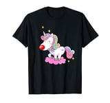 Red Unicorn Nose Funny Day Kids 2024 Red Unicorn Nose T-Shirt