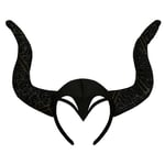 Black Horns On Headband Magical World Book Day Film Witch Fancy Dress Accessory