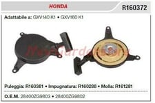 Démarrage HONDA Motoculteur GXV140 K1 GXV160 K1 R160372