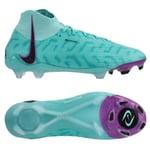 Nike Phantom Luna Elite Fg Peak Ready - Turkis/sort/fuchsia Dream - Gress (Fg), størrelse 45