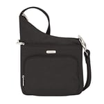 Travelon: Essentials - Anti-Theft - North/South Crossbody Bag, Black, One Size, Crossbody