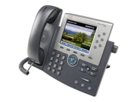 Cisco Unified IP Phone 7965G - Téléphone VoIP - SCCP, SIP - 6 lignes - argent, gris foncé