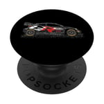 Word Rallye Car Yaris au Rally Monte Carlo PopSockets PopGrip Adhésif