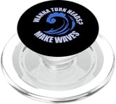 Wanna Turn Heads Make Waves - Swimmer PopSockets PopGrip for MagSafe