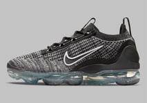 Wmns Nike Air VaporMax 2021 Flyknit UK 7 (EUR 41 Black/White DH4088 003