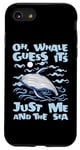 iPhone SE (2020) / 7 / 8 Just Me And The Sea Blue Beluga Cetacea Whale Watching Case