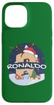 Coque pour iPhone 15 Awesome Ronaldo Name w Santa Hat in Xmas Theme Christmas