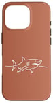 Coque pour iPhone 16 Pro Global Oceans Protection écosystème marin Grand requin blanc