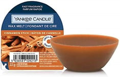 Yankee Candle Wax Melts | Cinnamon Stick | Up to 8 Hours of Fragrance | 1 Count