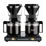 Moccamaster Professional Double kaffetrakter, Black/Silver