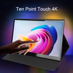 Portable Laptop Display 17.3in 4K 3840x2160P Resolution 16:9 Organic Light Emitt