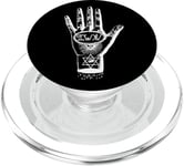 Hand of Glory Sorcery Grimoire Grimoire Sigil Magick PopSockets PopGrip for MagSafe