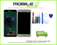 Vitre Tactile + Ecran LCD Pour Huawei P9 Lite 2017 Couleur Gold + Outils + Colle