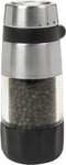 Oxo Pepper Grinder with Peppercorns Stainless Steel Good Grips Accent Mess-Free