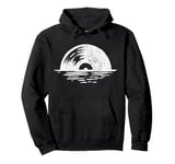 Old School Vinyl Record Player Vinyl Music Lover Novelty Pullover Hoodie