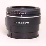 Sony Used DT 50mm f/1.8 SAM Prime Lens