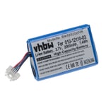 vhbw Replacement Battery compatible with Garmin Zumo 590, 595, 590LM, 595LM GPS Navigation System Sat Nav (2000 mAh, 3.7 V, Li-ion)