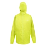 Regatta Mens Pack It III Waterproof Jacket (Citron Lime) - Green - Size Large