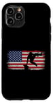 iPhone 11 Pro Parkour Free Running Traceur American Flag Vintage Case