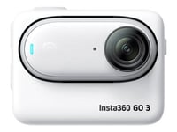 Insta360 Go 3 - Aktionkamera - 2,7K / 30 fps - blixt 64 GB - Wi-Fi, Bluetooth - undervatten upp till 5 m - vit