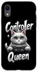 iPhone XR Controller Queen Cute Gamer Cat Design- Gaming Cat Lovers Case