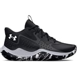 Under Armour Mixte UA Jet '23 Basketball-Shoes, Black Jet Gray White, 40.5 EU