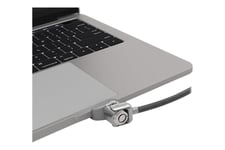 Compulocks Ledge Lock Adaptor for MacBook Pro 13" M1 & M2 with Keyed Cable Lock - adapter för säkerhetslåsurtag