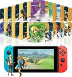 36pcs Zelda Series Amiibo Nfc Mini Carte Personnalisée Pour The Legend Of Zelda : Tears Of The Kingdom Compatible Switch Cartes De Jeu