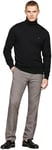 Tommy Hilfiger Homme Pull Cashmere Roll Neck Col Roulé, Noir (Black), XL