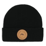 Simms Everyday Waffle Knit Beanie Black