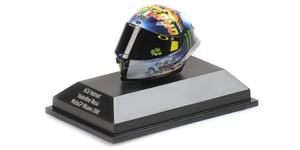 1:8 Minichamps Casco Agv Valentino Rossi Motogp Misano 2018 399180096 Model