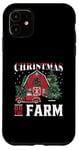 iPhone 11 Christmas On The Farm Case