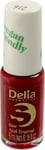 Kynsilakka Delia Cosmetics Vegaaniystävällinen koko S, nro 216 Cherry Bomb, 5ml