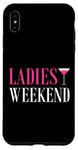 Coque pour iPhone XS Max Martini rose assorti pour femme