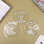 10st Ping Pong Racket Skyddsfilm Klibbig Transparent Underhåll 10pcs