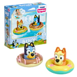 Toomies Bluey Bath Float 2 Pack   Pouring Cup Bluey and Bingo ToddlerBath Toys i