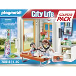 Figurine Starter Pack Cabinet De Pédiatre Playmobil - La Boîte Avec Accessoires Inclus