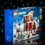 ⭐ LEGO 10263 Caserne Dei Pompiers Du Village Hiver Noël Winter