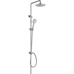 Max Système de Douche Chrome Colonne de Douche Cascade avec Douchette 3 Fonctions Ensemble de Douche en acier inoxydable (sans Robinetterie) - Cecipa