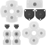 Kit 9 Boutons Touches Silicone Rubber Conductive Pad Compatible Controller Manette Ps4 Jds-001 Jds 010