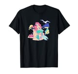 Disney The Little Mermaid Group Shot Sunset T-Shirt