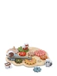 Magni Leksaker Busy Board With Gears And Animals 100% Fsc Wood Multi/patterned