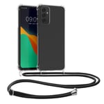 Crossbody Case for Samsung Galaxy M23 5G with Neck Lanyard Strap