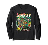 Tales of the Teenage Mutant Ninja Turtles Kicking Shell Logo Long Sleeve T-Shirt