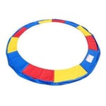 Coussin protection trampoline - 366 cm -12 pieds - multicolore