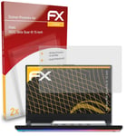 2x Screen Protection Film for Asus ROG Strix Scar III 15 inch matt&shockproof