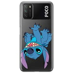 ERT GROUP Coque de téléphone Portable pour Xiaomi REDMI 9T/ POCO M3 Original et sous Licence Officielle Disney Motif Stitch 013 Parfaitement adapté à la Forme du téléphone Portable, partiel imprimé